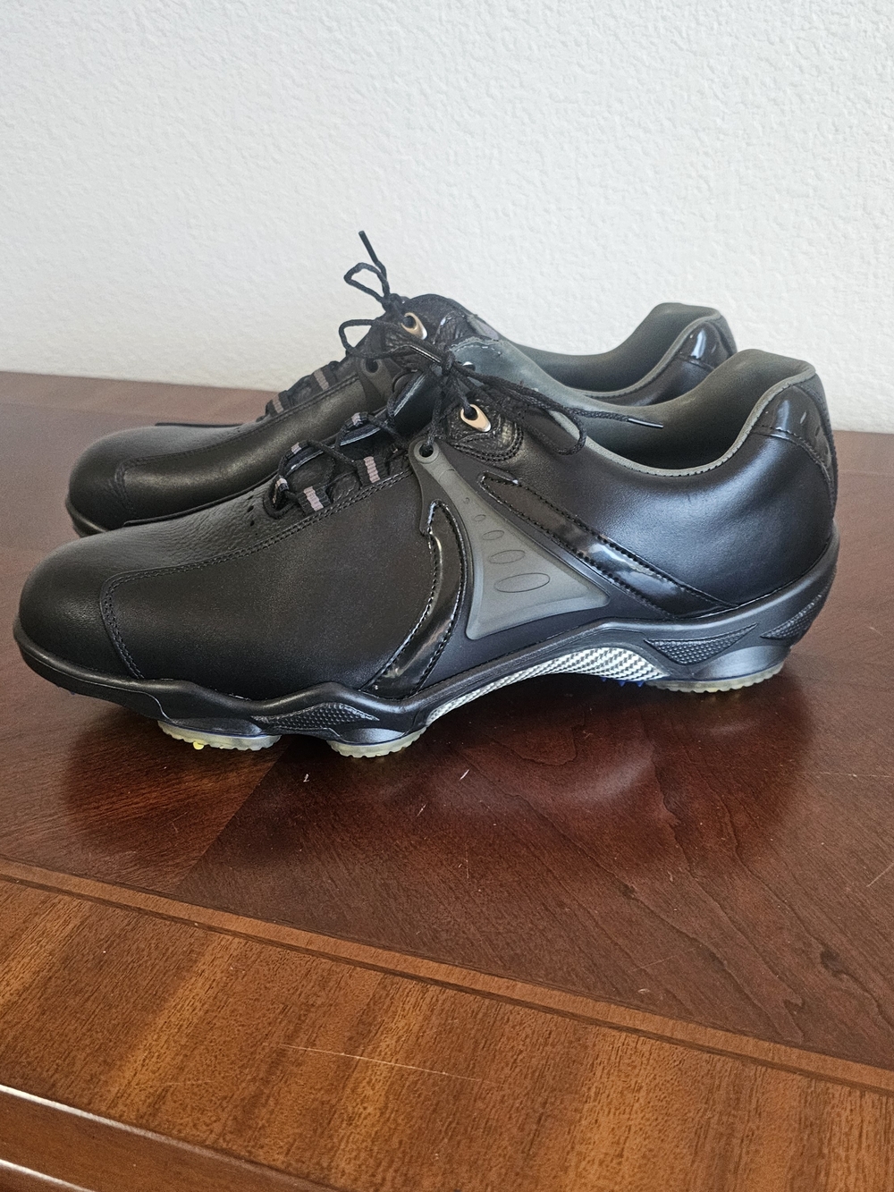 FootJoy DryJoy Optiflex² Black Leather Golf Shoes Men's 12M Model 53523